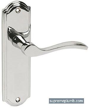 Seville Lever Latch Chrome Plated